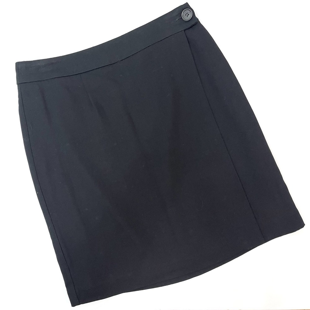 Karen Kane Women's‎ Short Black Wrap Skirt Size 4